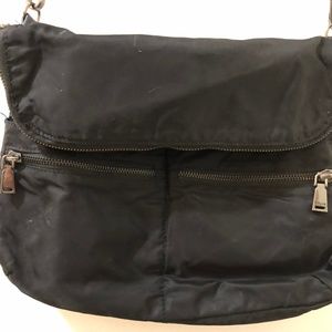 Colab Nylon Foldover Crossbody Purse